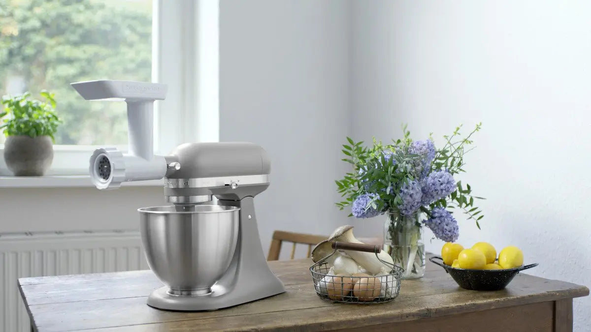 KitchenAid Artisan Series 5KSM3311X 250-Watt 3.3-Litre Mini Stand Mixer (Matte Grey)