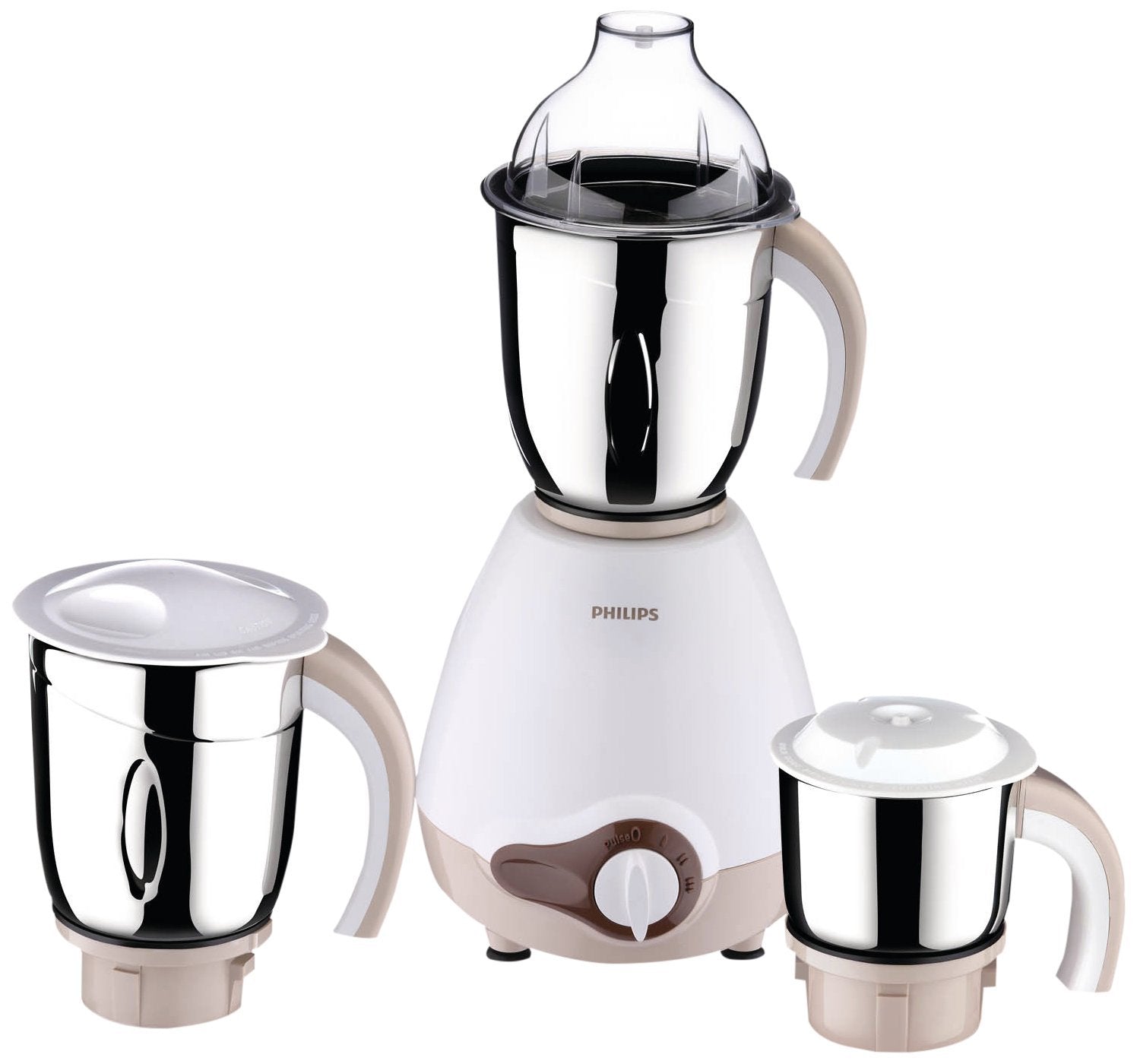 Philips Collection HL1646 600-Watt 3 Jar Vertical Mixer Grinder