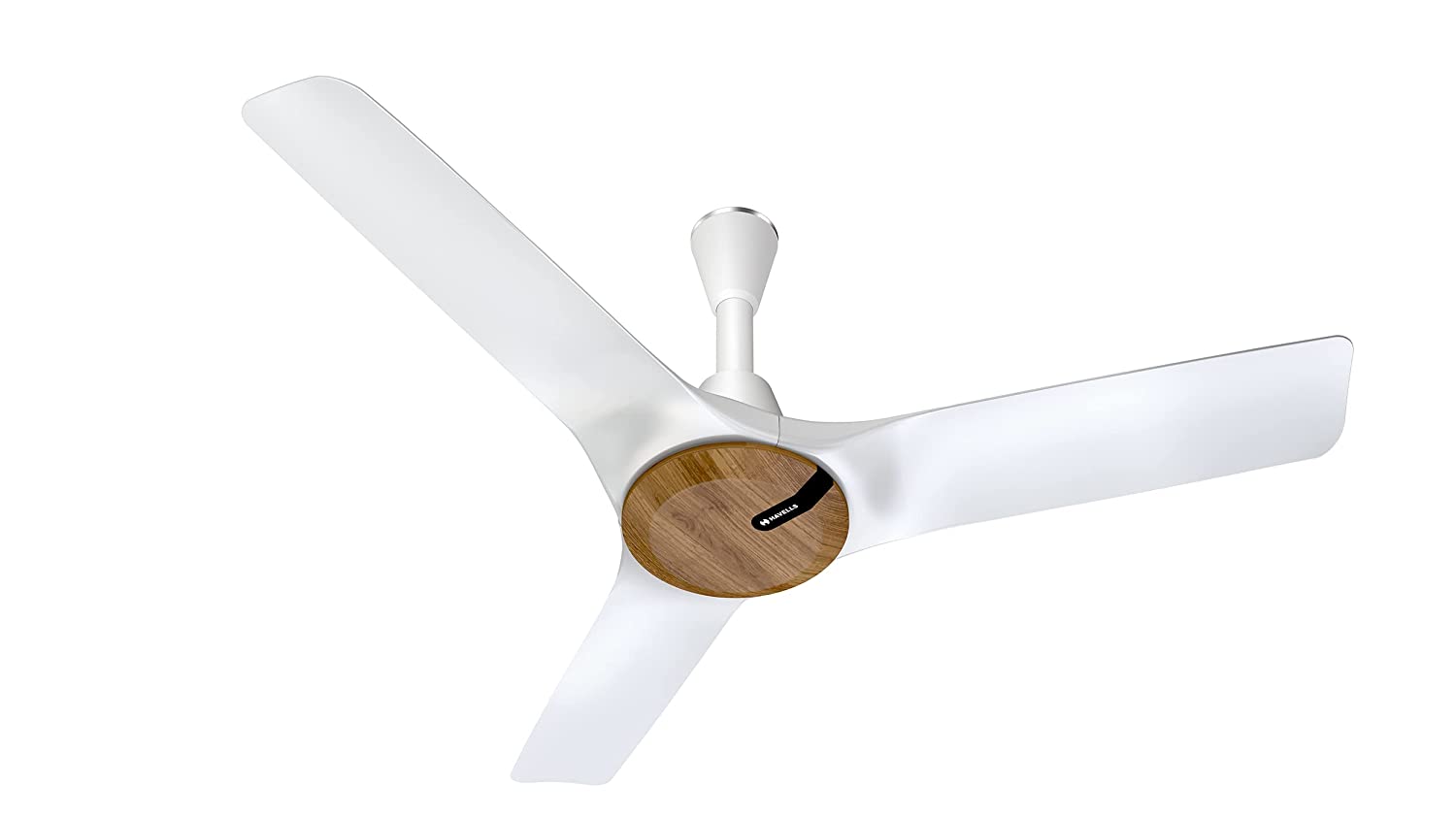 Havells Stealth Air Neo 1200mm Ceiling Fan Wood Pearl White