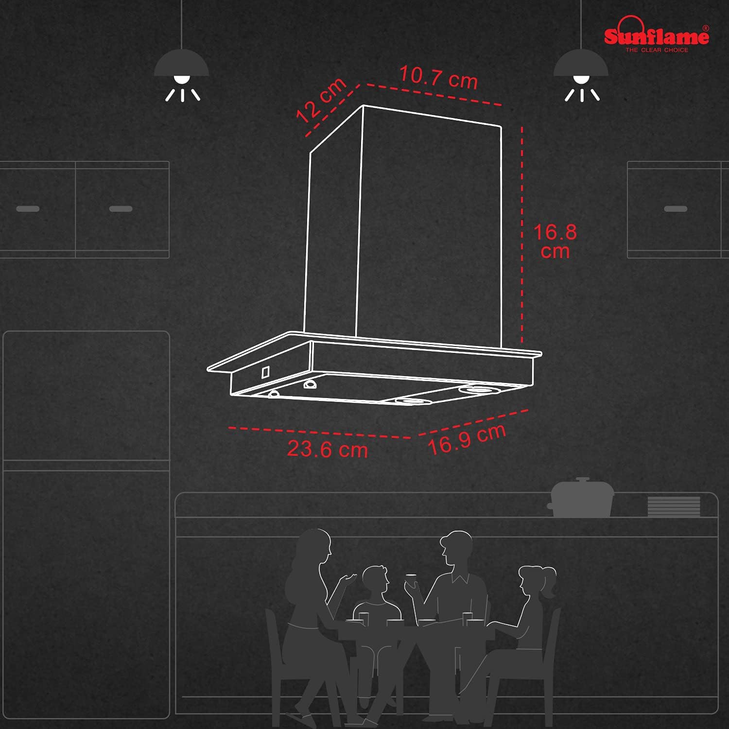 Sunflame  Cruze 60 BK AC DX