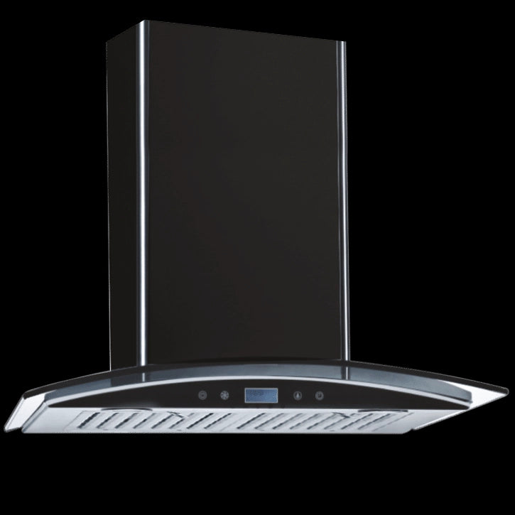 Kaff Opec DHC 70 Auto Clean Wall and Ceiling Mounted Chimney (Black 1180 CMH)