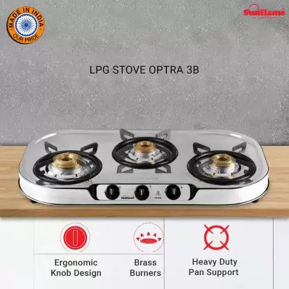 Sunflame Optra 3 Burner (3B) SS
