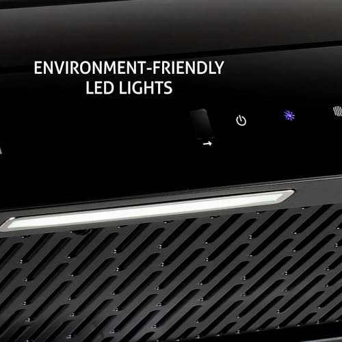 Glen 90 cm 1200 m3/hr Filterless Autoclean Kitchen Chimney with Brushless DC Motor & Inverter Technology (6071 BLDC BLCK 90.)