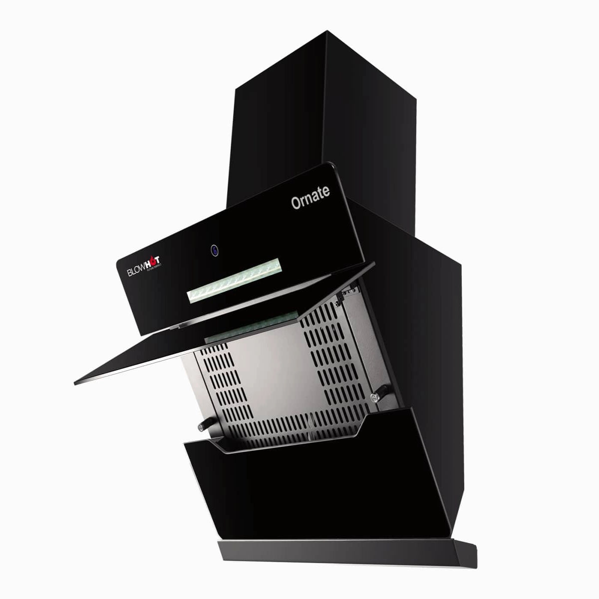 Blowhot Ornate Black 60 Cm Chimney