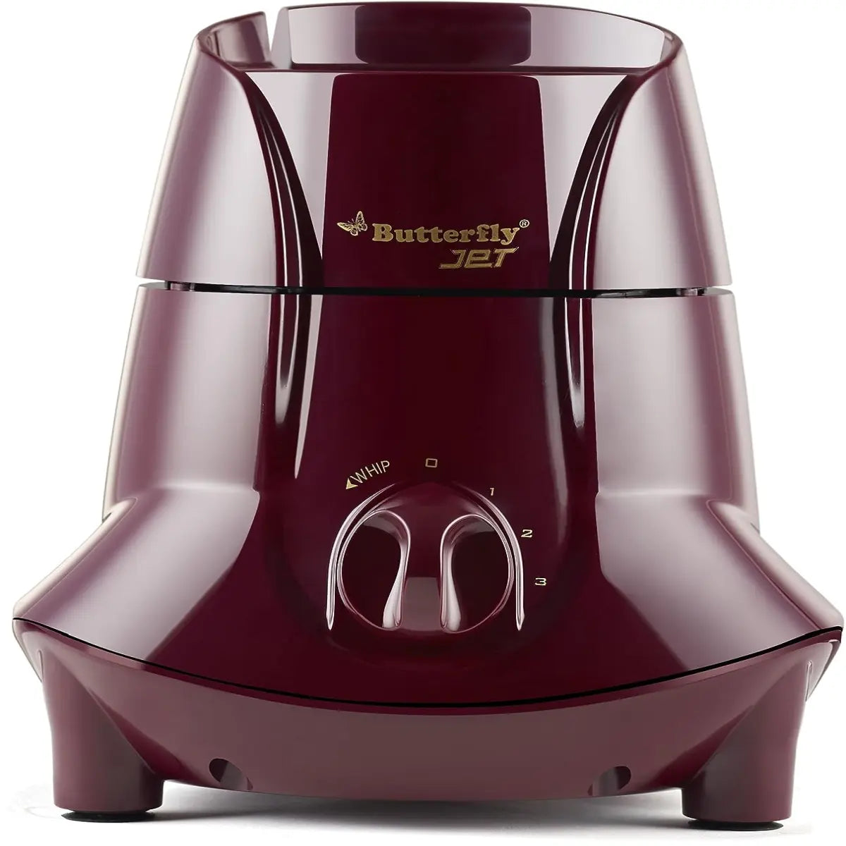 Butterfly Jet 750-Watt Mixer Grinder with 3 Jars (Cherry)