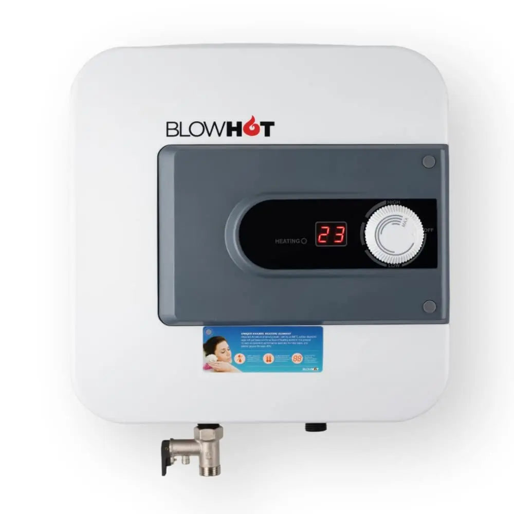 BLOWHOT Geyser 25L Electric Storage Water Heater ABS Body, BEE 5 Star Rating (Grey)