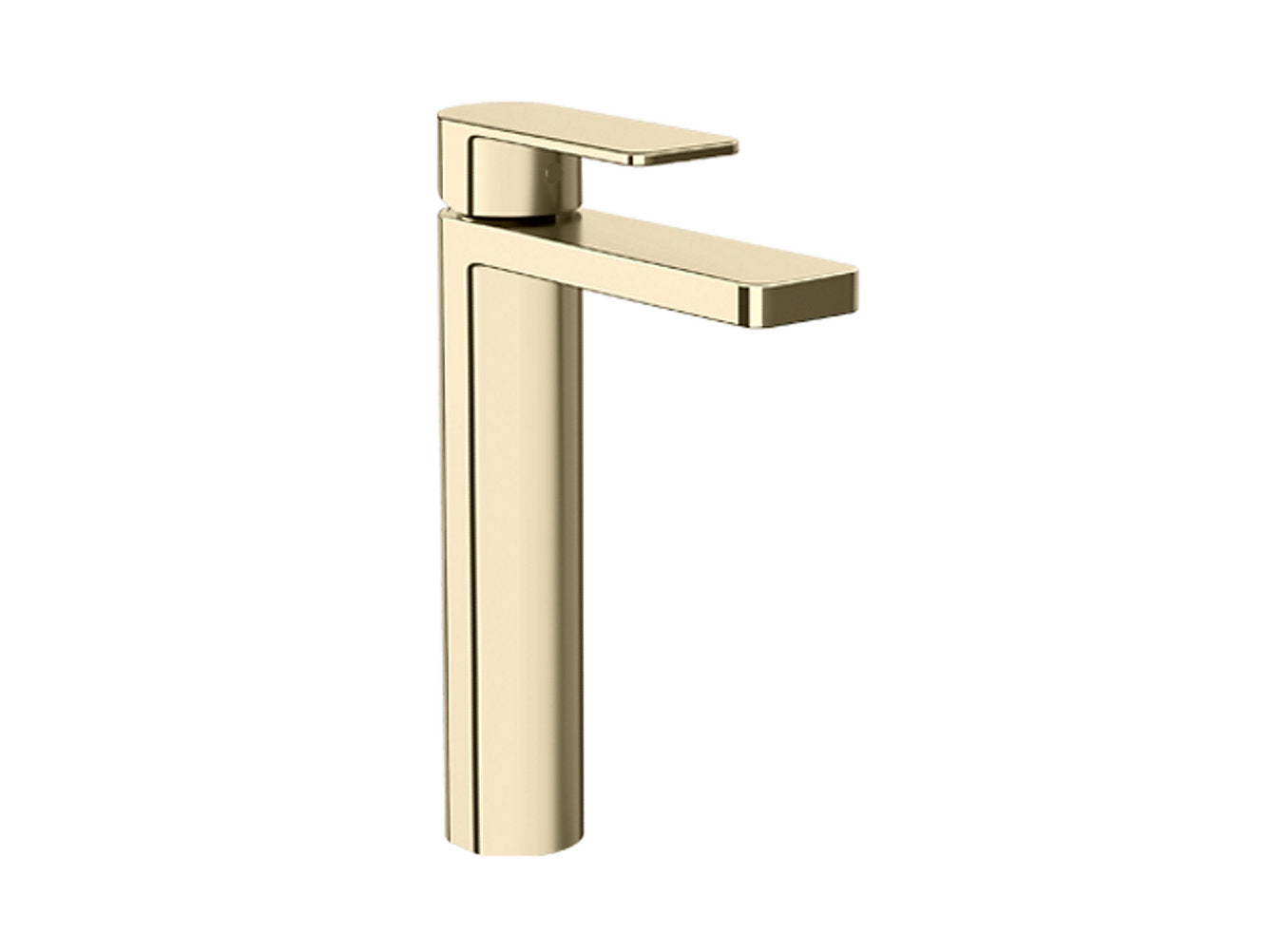 kohler K-23475IN-4ND-AF Single-control tall basin faucet without drain in french gold