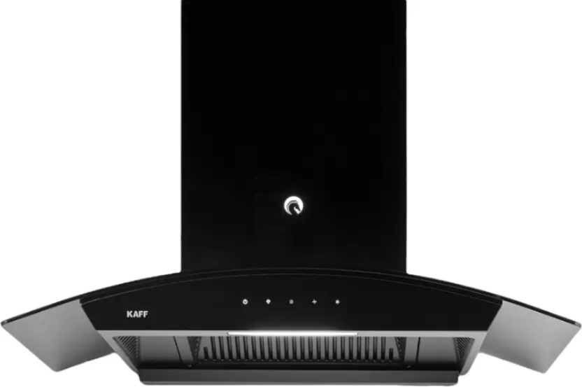 Kaff VASCO DHC 75 Auto Clean Wall Mounted Chimney (black 1250 CMH)