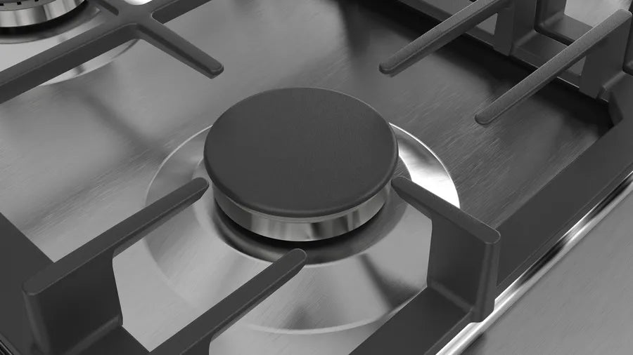 Bosch PCR9A5B90I Series 6 Gas cooktop 90 cm Stainless steel (Upgrade from PCS9A5C90I)