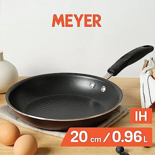 Meyer Merlot Aluminium Non-Stick Frypan Gas and Induction Base 11640 20cm Purple