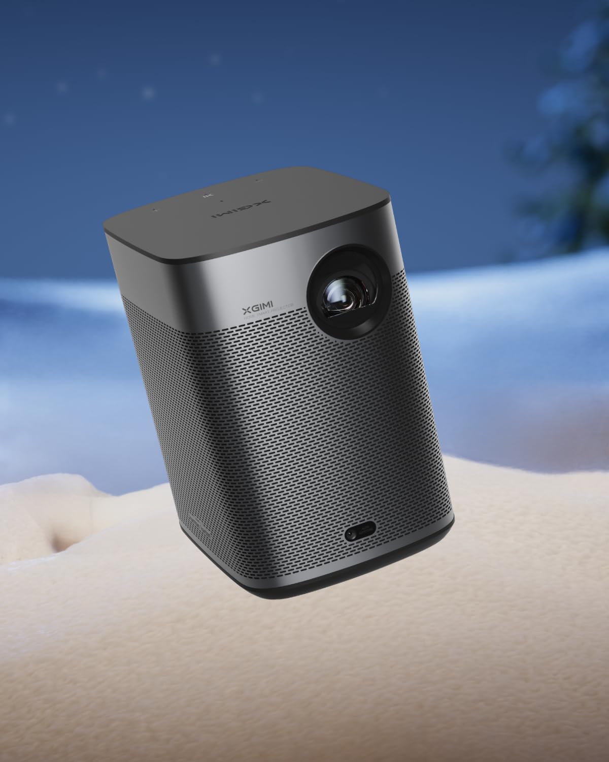 XGIMI Halo+ GTV: Portable Projector with Google TV & Netflix, 700 ISO Lumens