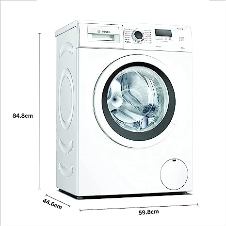 Bosch 6.5kg 5 Star 1000RPM INVERTER TOUCH CONTROL Fully Automatic Front Load with Heater White (WLJ2006EIN)