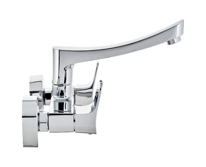 Cera Perla F1012511 Brass Single Lever Sink Mixer (Silver)