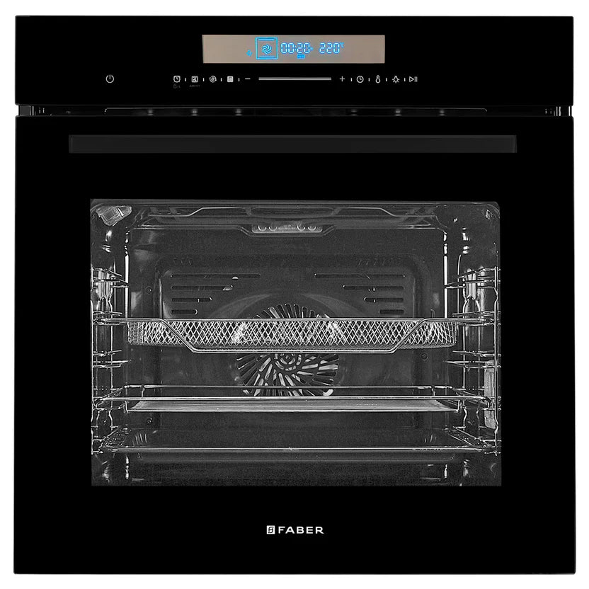 Faber FBIO 81L 14F AF BK Built-In Ovens 81L 60cm: Sleek and Spacious Cooking Perfection