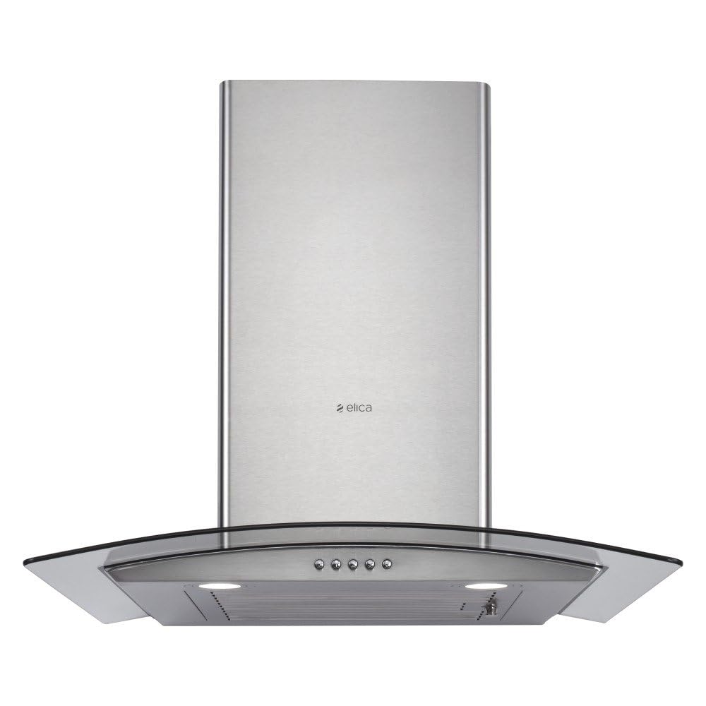 Elica Kitchen Chimney 60 cm 1100 m3/h (Escg Bf 60 Ss, Silver)