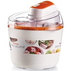 Ariete 642 Gran Gelato Ice Cream Maker, Ice Cream Maker,frozen yogurt maker 12 W, 1.5 L Capacity, White