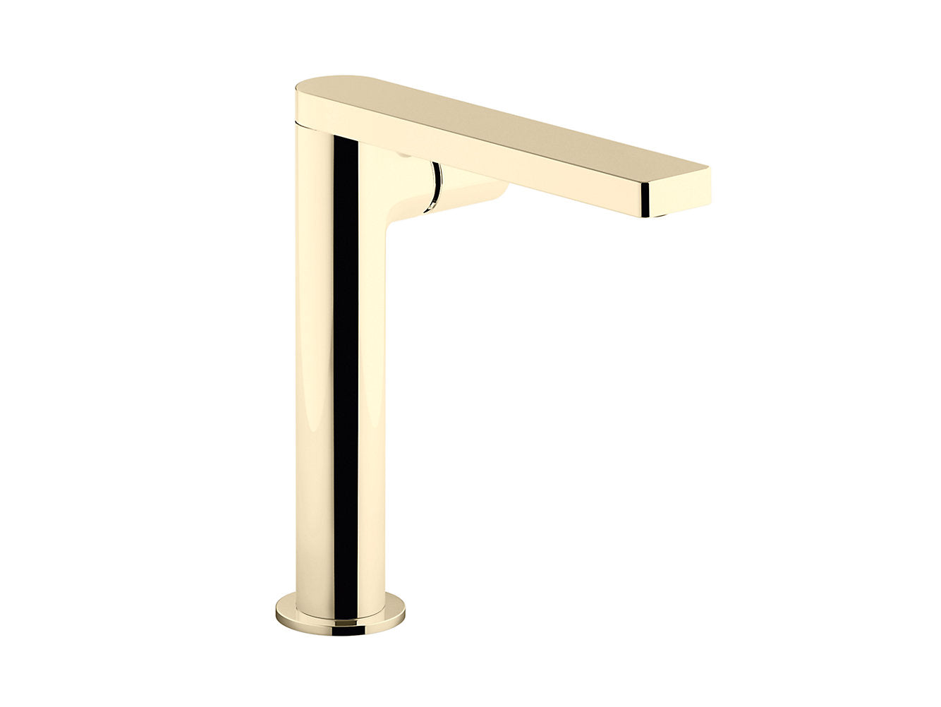 kohler K-73159T-7-AF Single-control tall basin faucet in french gold
