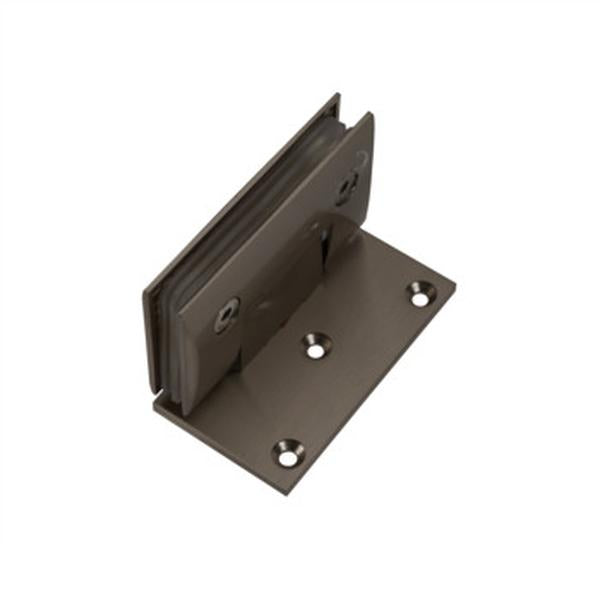 hafele 981.35.066 Wall To Glass Hinge 90° For 8 To 10mm Glass Nickel Matt