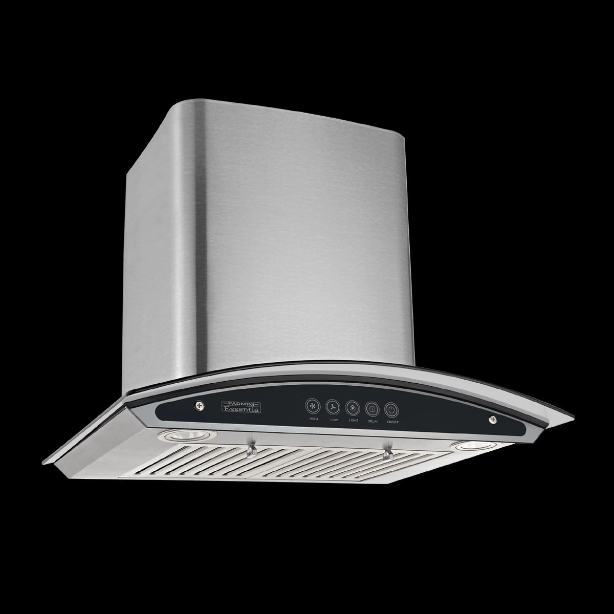 Padmini Pacer Chimney - Silver- 600MM