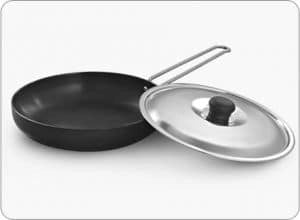 சன்ஃப்ளேம் சமையல் பாத்திரம் டீப் ஃப்ரை பான் இண்டக்ஷன் பேஸ் 240 MM