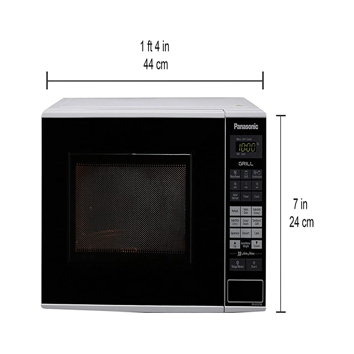 Panasonic 20 L Grill Microwave Oven - NN-GT221WFDG