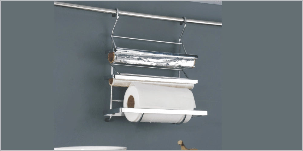 Inox Paper & Towel Holder