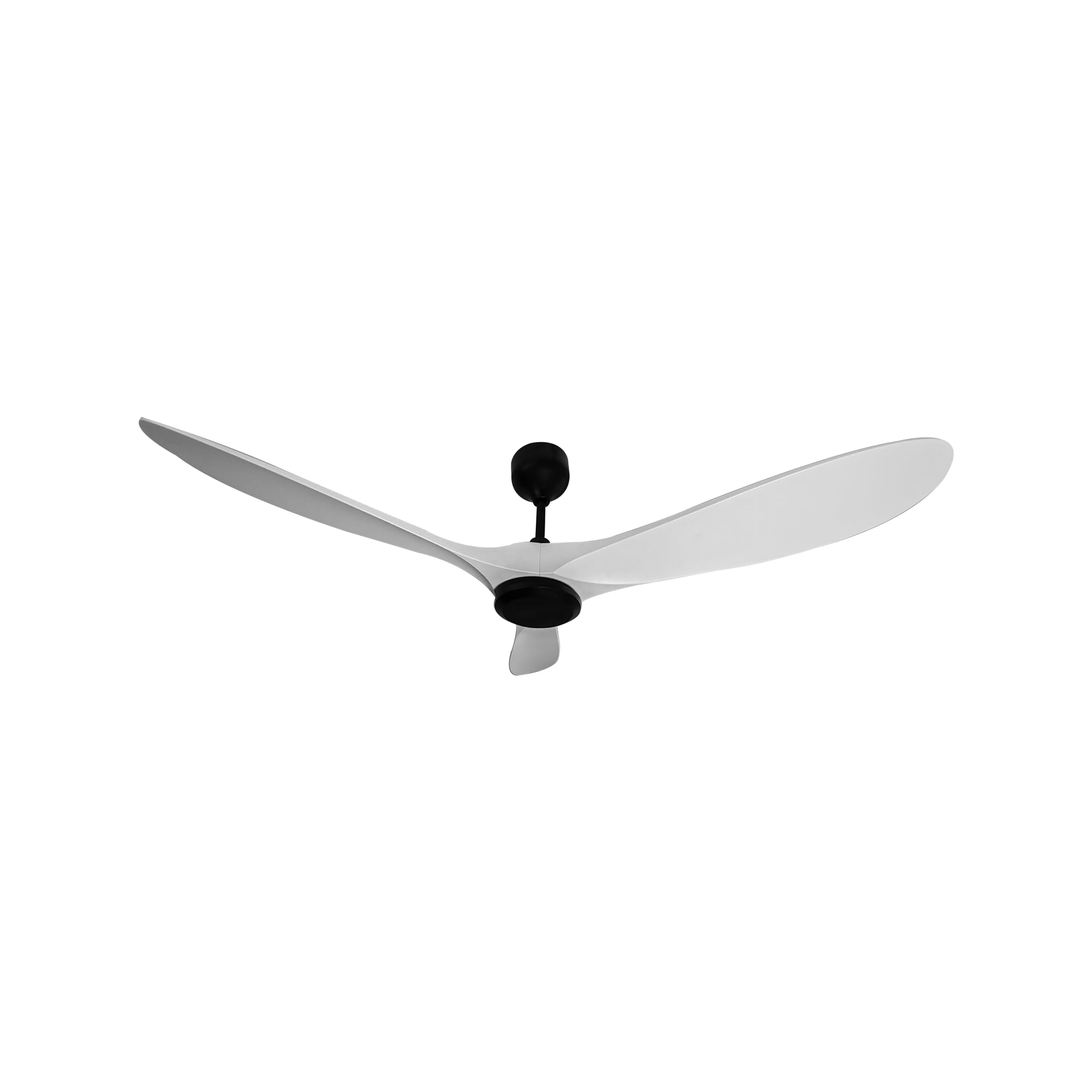 eFF4 asper 1200mm 3 Blade 5 Star BLDC Ceiling Fan, with Aerodynamic ABS Blades and remote control (Black and White)