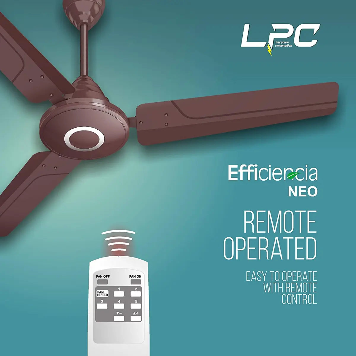 Havells Fan Efficiencia Neo 1200mm Brown