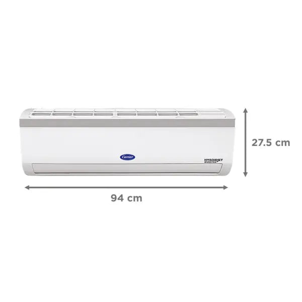 Carrier 1.0 Ton 3 Star Emperia CXI Inverter Split AC (CAI12EN3R39F0+CI123R3CH90, White)