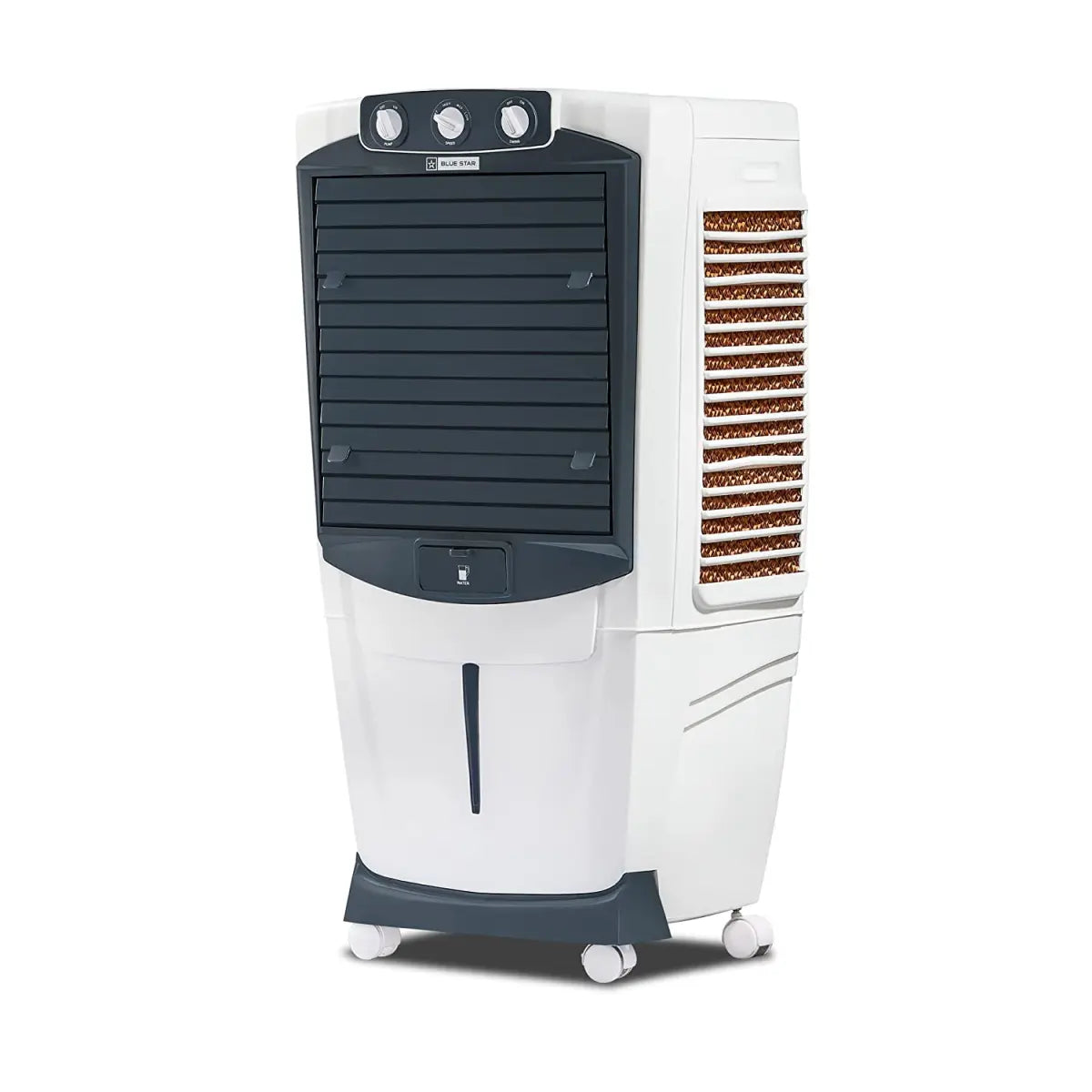 ப்ளூ ஸ்டார் ஆரா (DA60PMC) டெசர்ட் கூலர் 60 லிட்டர் (வெள்ளை &amp; கூல் கிரே)