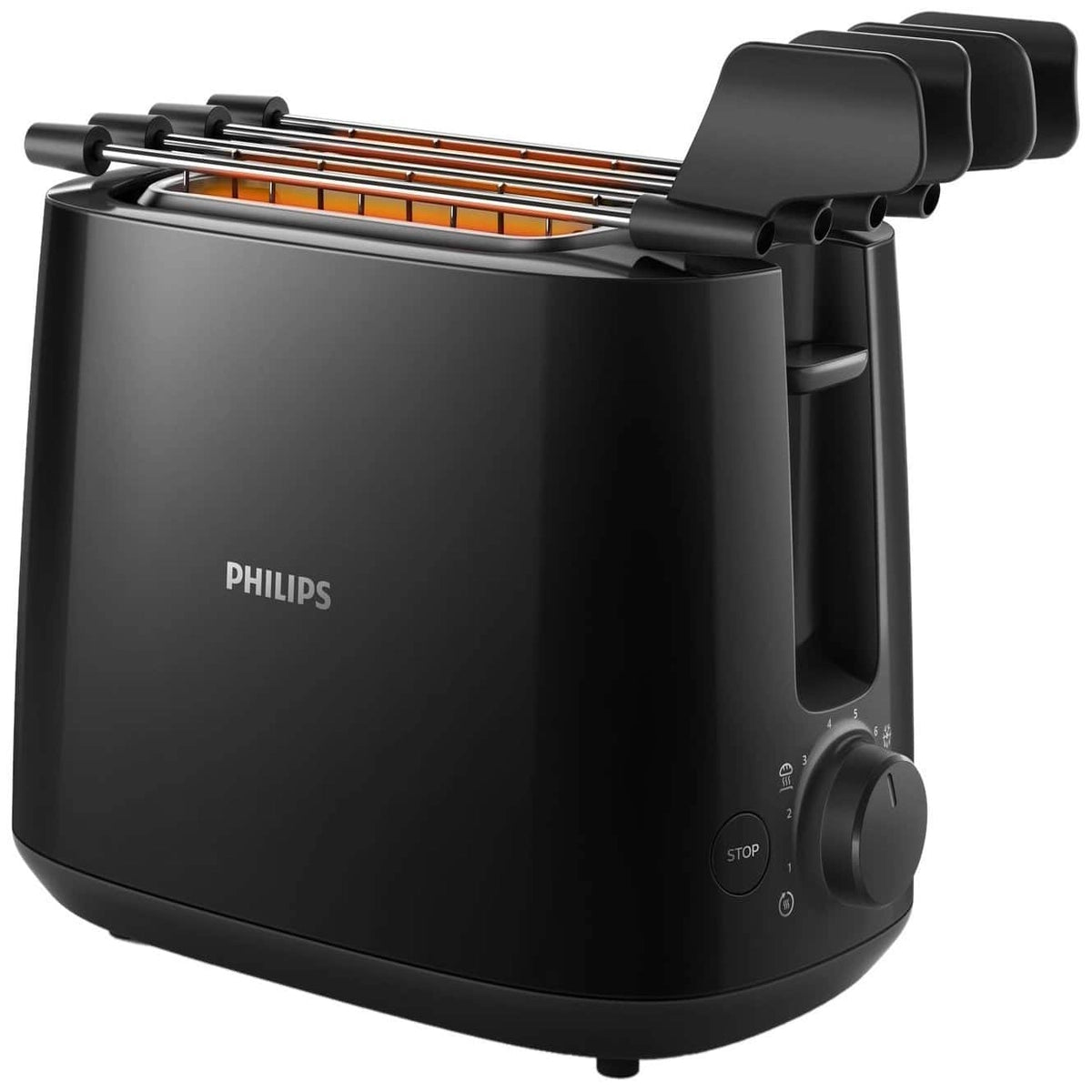 Philips HD4815/01 2-Slice 800-Watt Pop-up Toaster