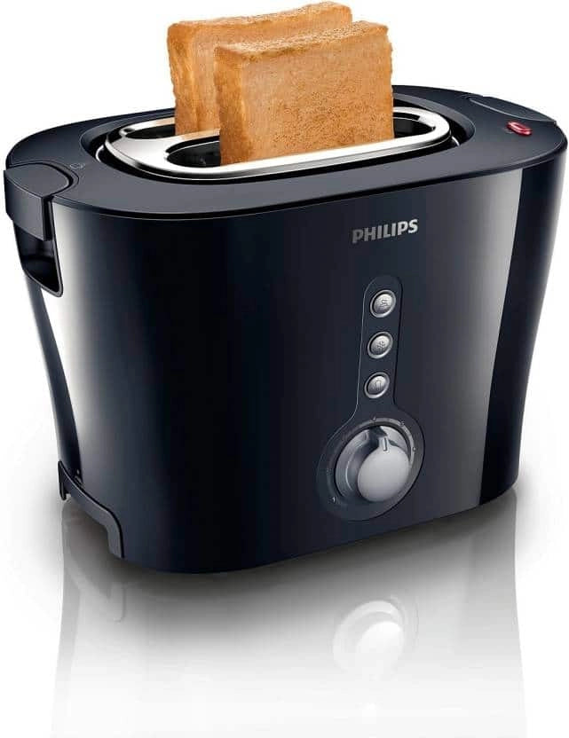 Philips HD2630/20 1000 W Pop Up Toaster (Black)