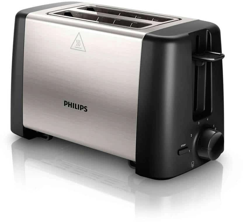 Philips HD4815/01 800 W Pop Up Toaster (White)
