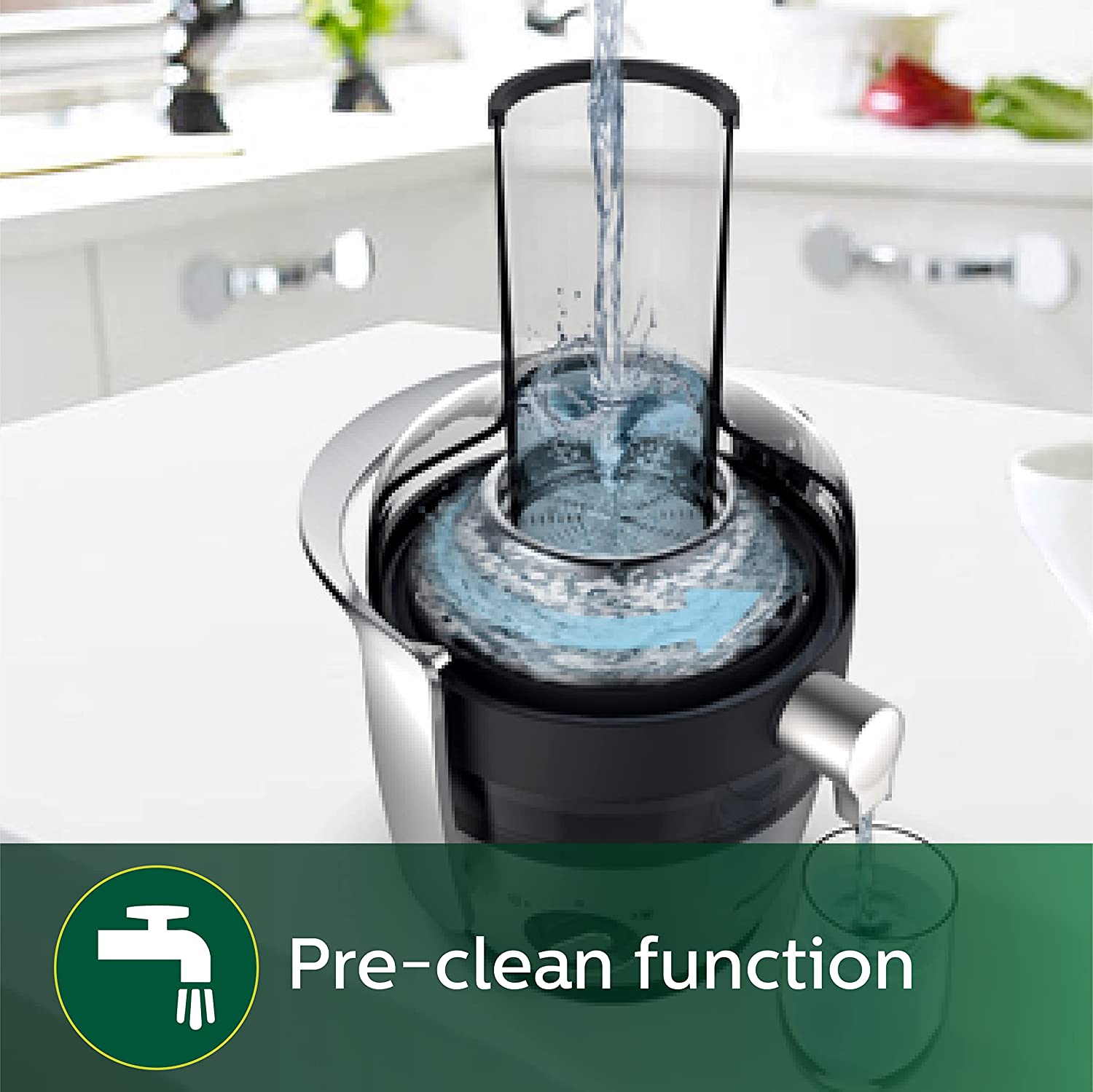 Philips Viva Collection HR1863/20 2-Litre Juicer (Black/Silver)