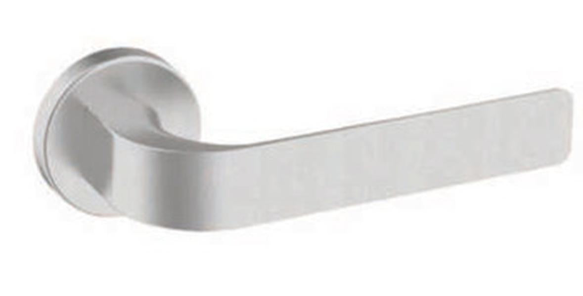 hafele Stainless Steel Matt Finish Solid V Lever Handle  903.78.565