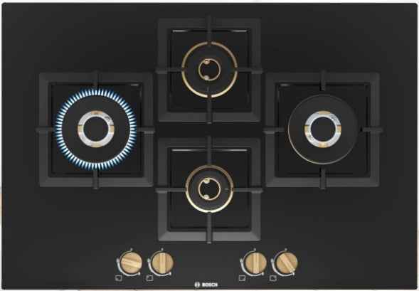 Bosch PNI7B6F20I black glass hob