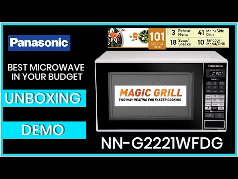 Panasonic 20 L Grill Microwave Oven - NN-GT221WFDG