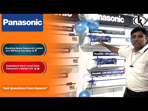 Panasonic 1.5 Ton 5 Star Wi-Fi Twin-Cool Inverter Split Air Conditioner (Copper, White)