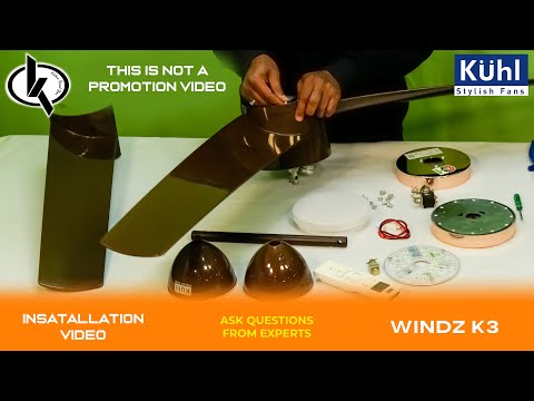 KUHL Windzz K3 1320 மிமீ 65% மின் சேமிப்பு BLDC சீலிங் ஃபேன் | BEE 5 நட்சத்திர மதிப்பீடு &amp; ISI முத்திரை | அதிக காற்று ஓட்டம் | 5 வருட உத்தரவாதம் | பிரவுன்