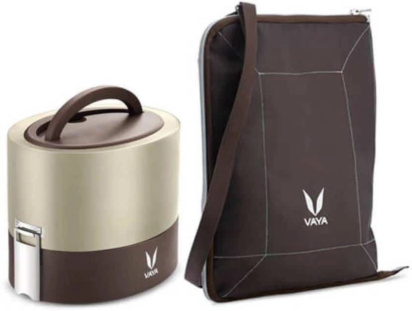 Vaya Tyffyn - 600 ml - Graphite (Bagmat + (600 ml) Cu Container) 1 Containers Lunch Box (600 ml)