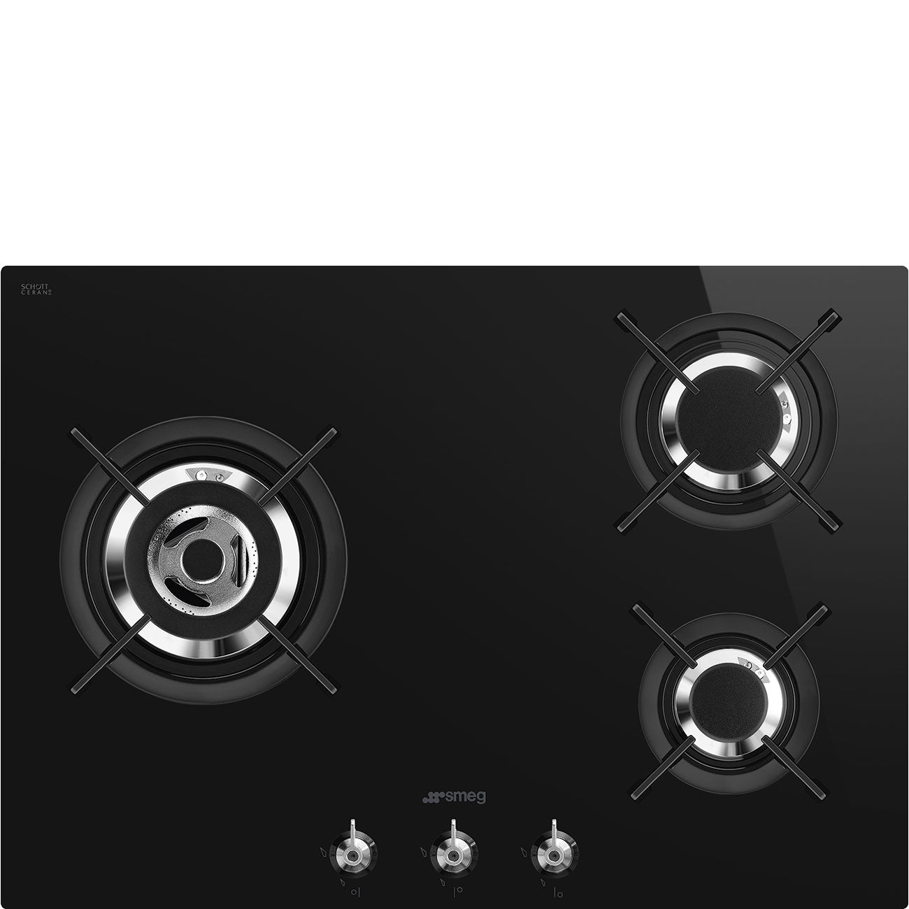 Smeg gas hob p373lcn 75cm