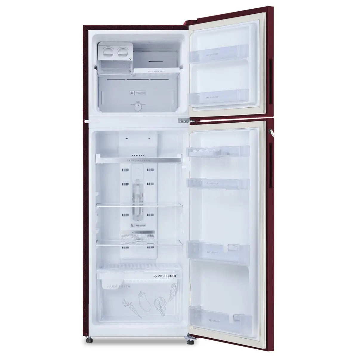 Whirlpool 265 L 3 Star Inverter Frost-Free Double Door Refrigerator (INTELLIFRESH INV CNV 278 3S, Wine Flume, Convertible)