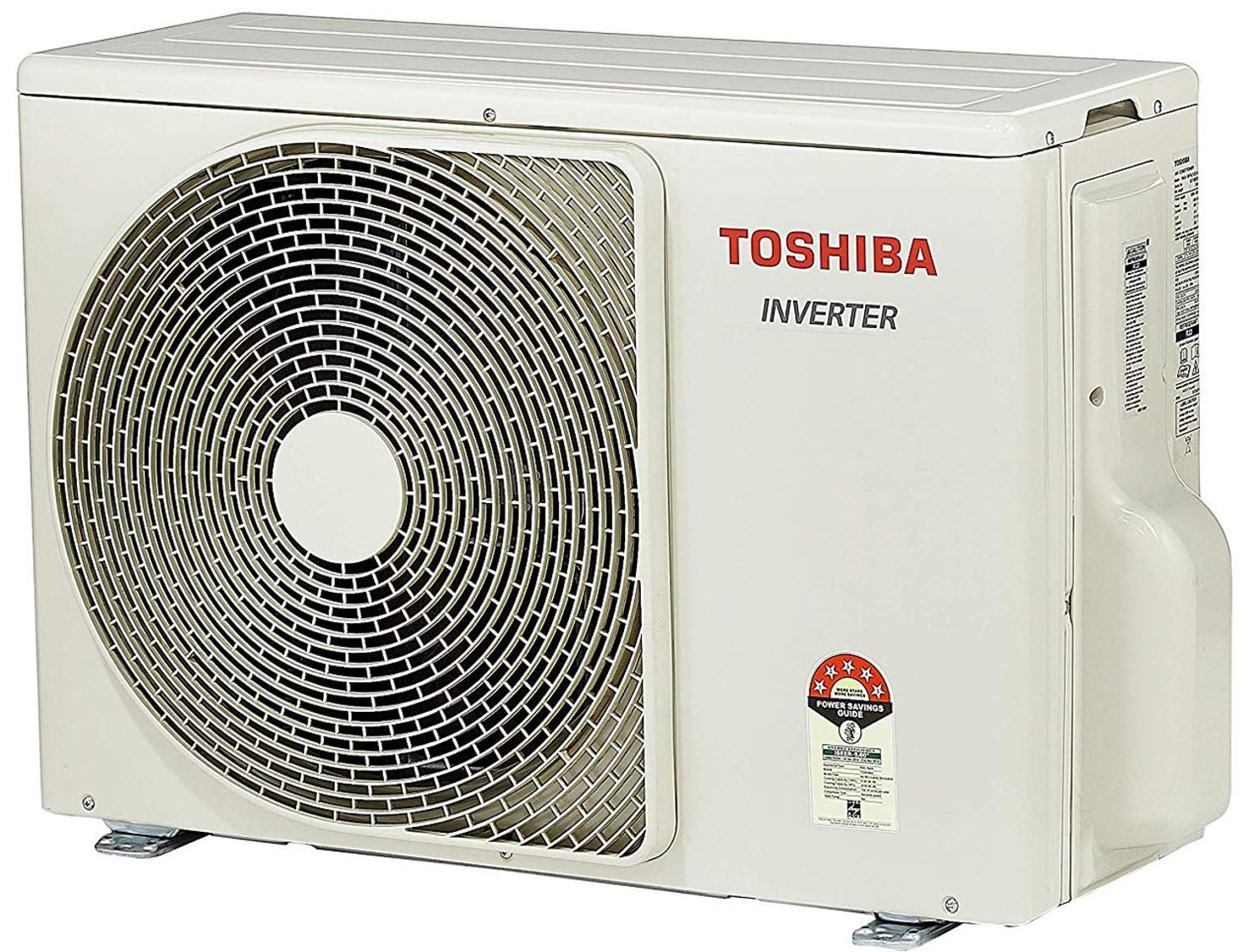 TOSHIBA 1.5 Ton 5 Star Antibacterial Coating, Dust Filter, Air Purification, Dehumidifier Split System AC (Copper, Inverter, 2021 RAS-18ZKCV5G-INT+RAS-18ZACV5G-INT, White)