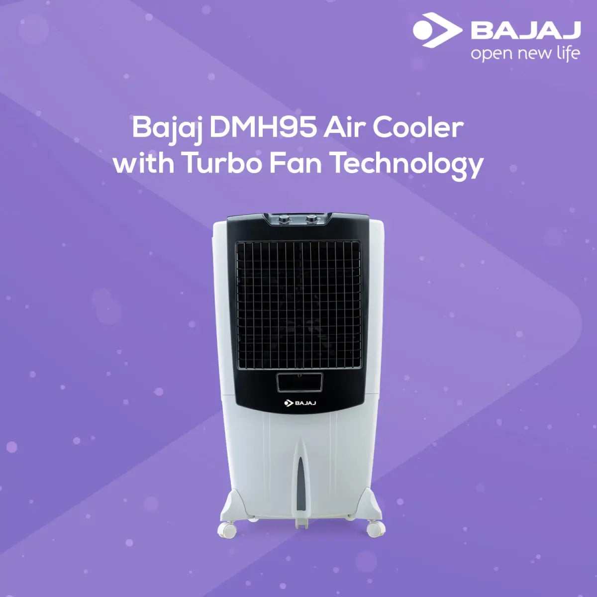 Bajaj Desert Air Cooler DMH 95 With Antibacterial Technology - 95L White