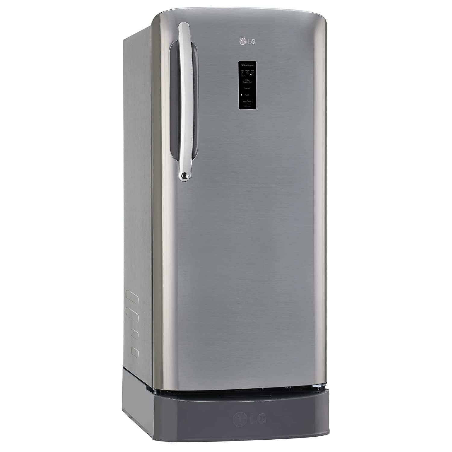 LG 204 L 4 Star Refrigerator GL-D211CPZY ‎Shiny Steel