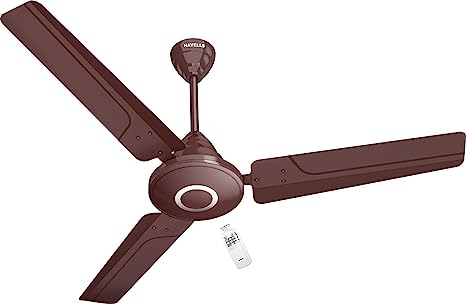 Havells Efficiencia Neo 1200mm BLDC Motor with remote Ceiling Fan (Brown SL)