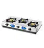 KUTCHINA 3 Burner Stainless Steel Gas Stove SUPREME 3B SS GASSTOVE