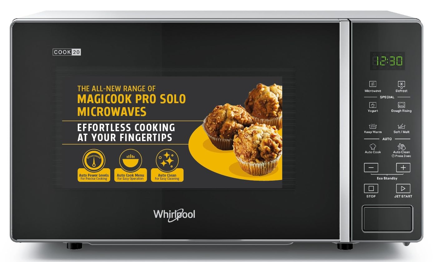 Whirlpool MAGICOOK PRO SOLO 20L MICROWAVE