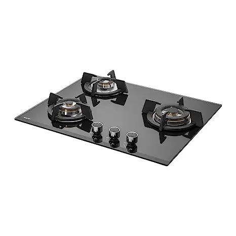 KAFF Built-in Hob Tempered Glass 3 Burner Hob Black - KH 60 BR 31