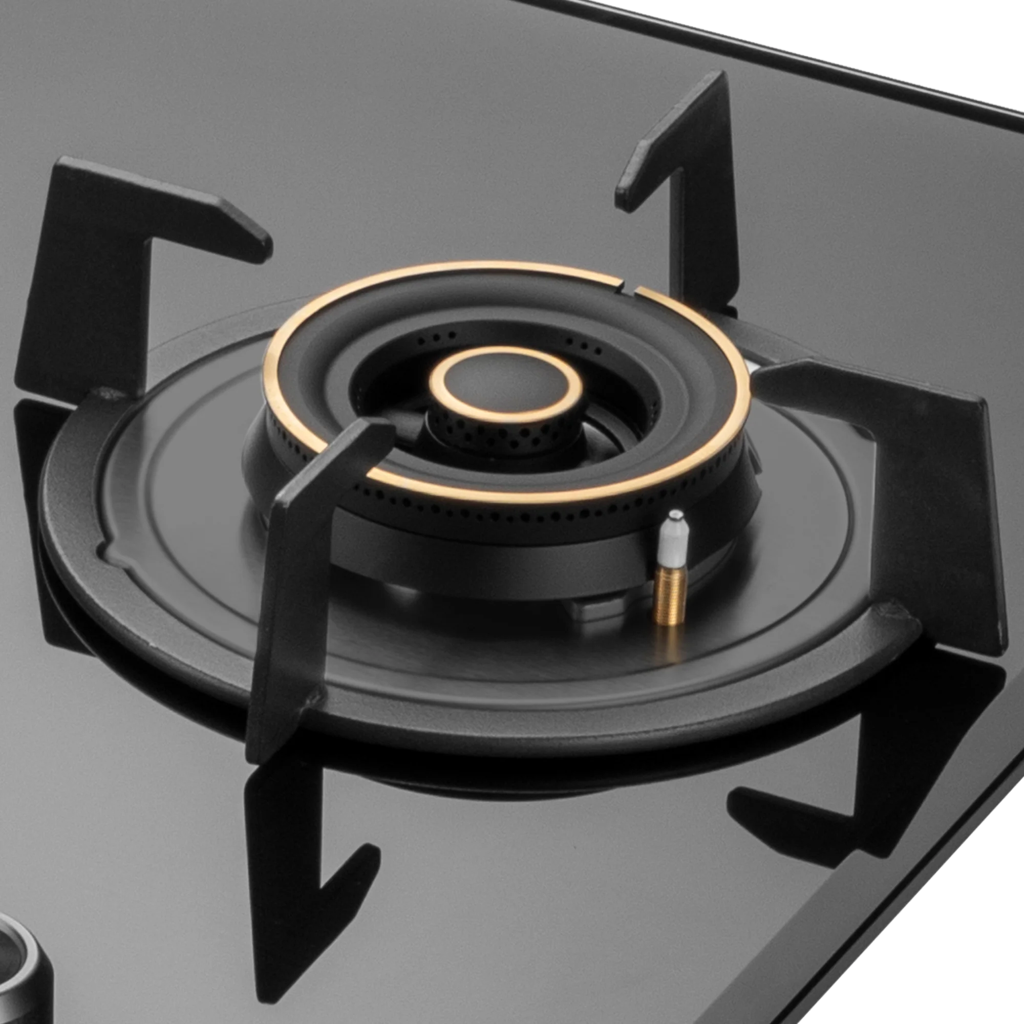 Kaff ALNF 603 Built-in Hob: 3 High Efficiency Brass Burner